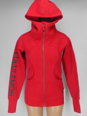 Lululemon RED Scuba Hoodie-20th Anniversary Ltd Edition-Size 6