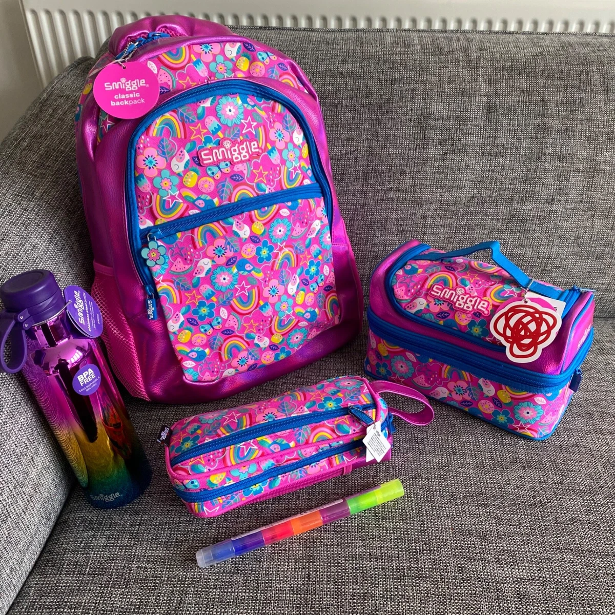 Smiggle flow backpack new arrivals