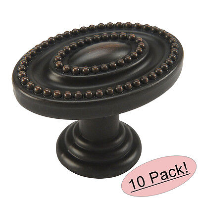 *5 Pack* Cosmas Cabinet Hardware Oil Rubbed Bronze Knobs #5422ORB