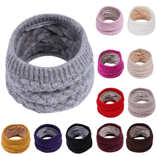 Fashion Children Winter Warm Scarf Boys Girls Baby Knitted Collar Neck Scarf - Picture 2 of 17