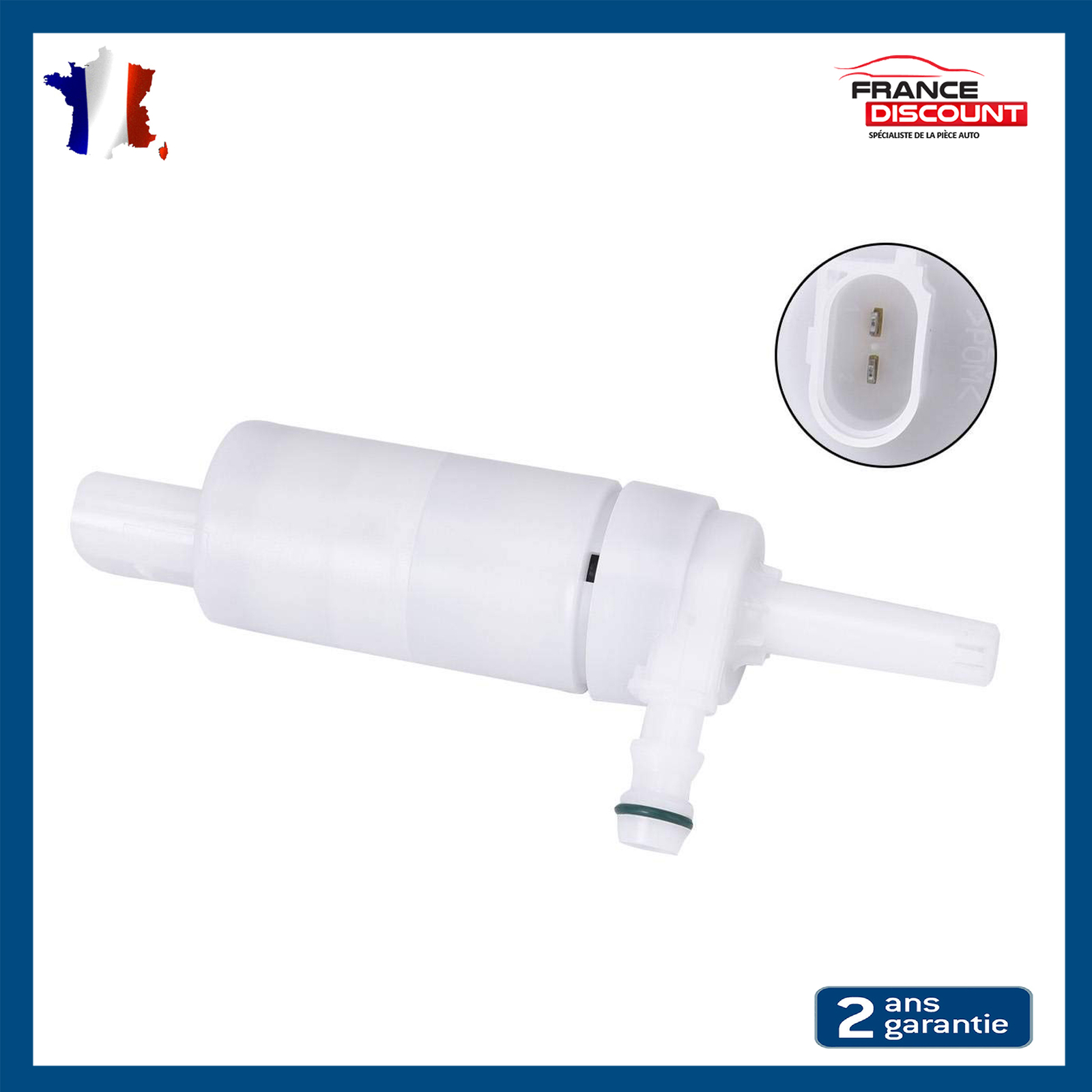 Pompe de lave-glace pour VW Crafter 30-35 et 30-50 remplace 2E0955651A