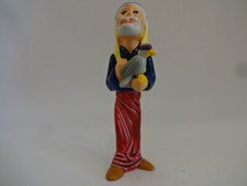 Figurka bożonarodzeniowa / Do szopki / Świętych Trzech Króli / Kaspar z gołębikiem - 70 mm