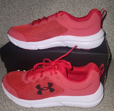 Under Armour 3026175-600 Men s Size 9 Training UA Charged Assert 10 Red Shoes