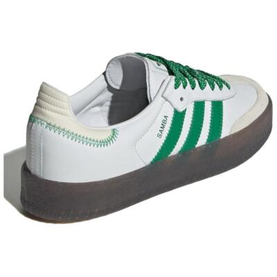 ★adidas★ Triple W White Green IE9105 adidas Originals Sambae W White Green Gum Women Casual