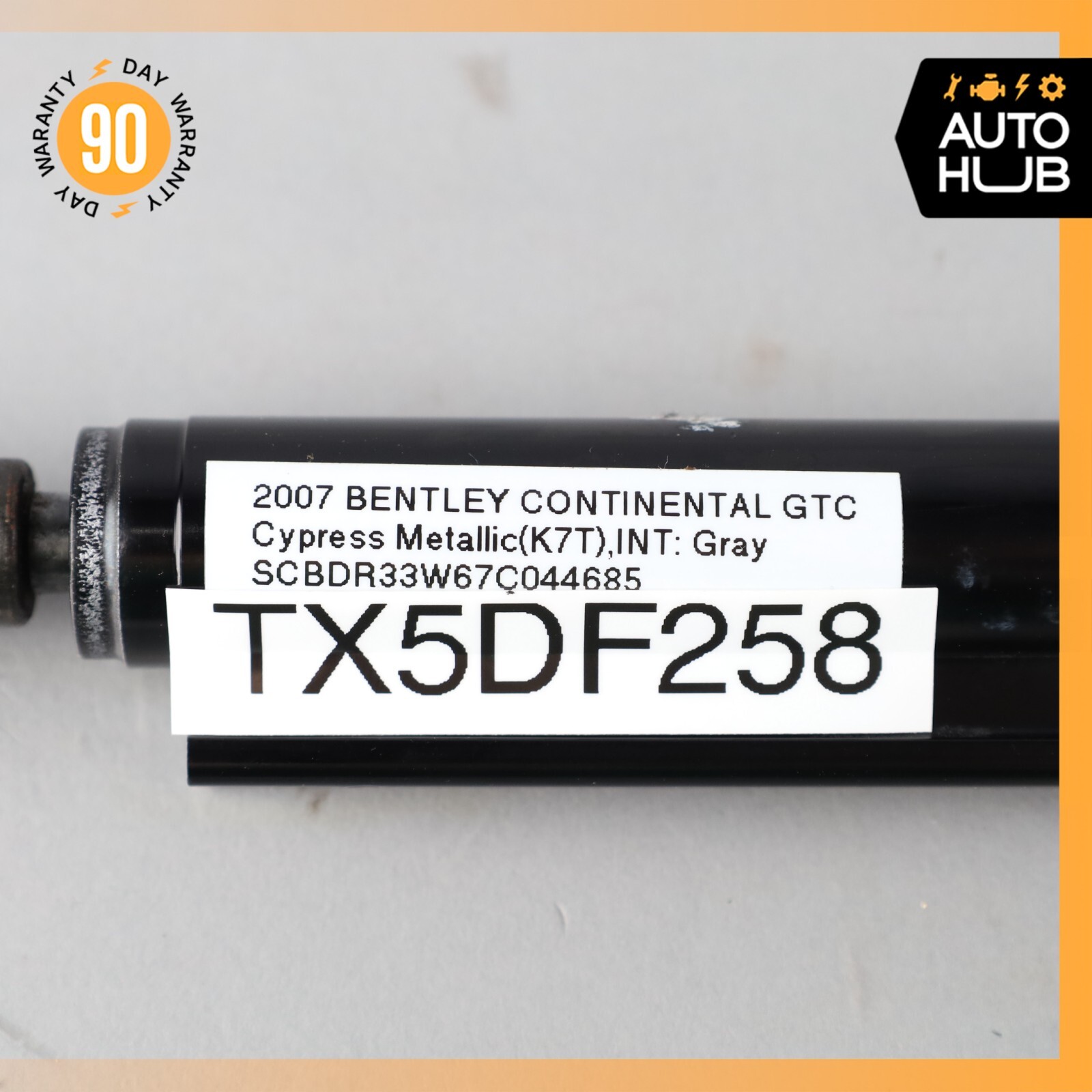 Bentley Continental GTC Right or Left Side Top Hydraulic Lift Cylinder OEM