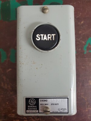 GE CR2943-NA101E PUSHBUTTON STATION START (VR2)