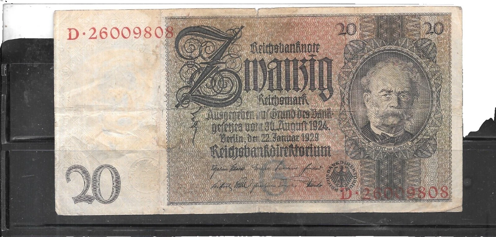 1929 Year German Paper Money