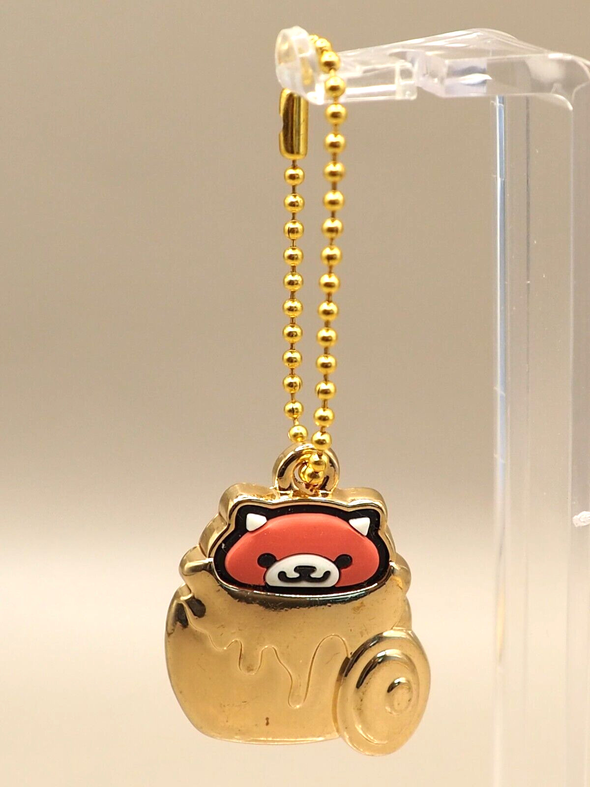 Jengibre Neko Atsume Kitty Coleccionista Metal Llavero Japón Q371