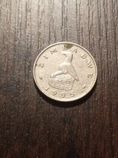 1995   Zimbabwe 5 Cents Coin 