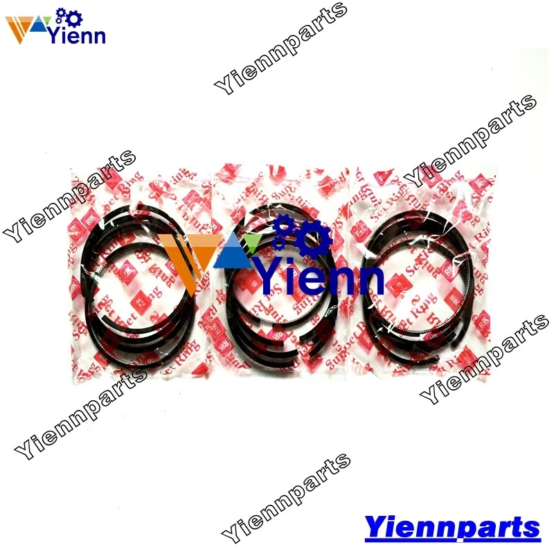 3TN78 3TN78L-RB Overhaul Rebuild Kit For Yanmar Engine Gasket Piston Bearing Set - Image 4 of 4