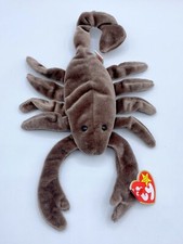 -C TY BEANIE BABY BABIES WITH TAG ANIMAL FISH STINGER 1998 SCORPION