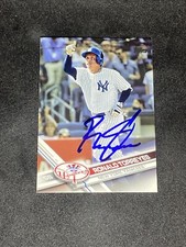 Ronald Torreyes 2017 Topps Update #US54 New York Yankees Autographed Signed Card