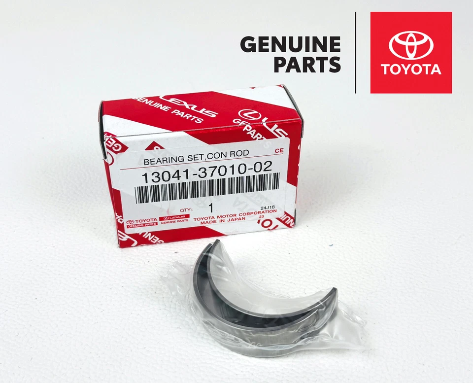 130413701002 COJINETE TOYOTA OEM LEXUS, BIELA 13041-37010-02 NUEVO Foto 4 de 4