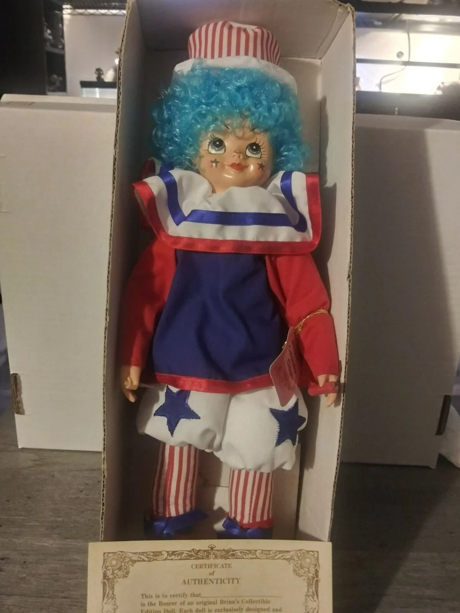 BRINN 'S 1988 Calendar Clown July 4th Uncle Sam Birthday Patriotic | eBay