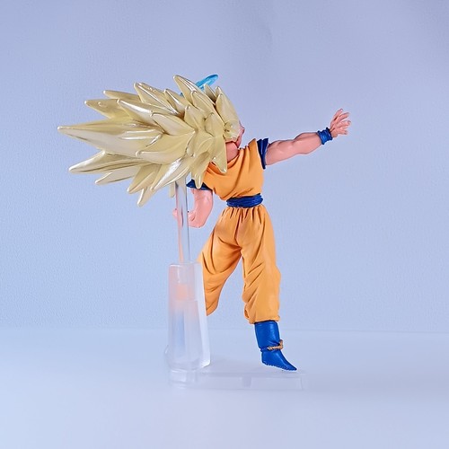 Super Saiyan 3 Goku Dragon Ball Z HG Action Pose Figure Bandai From Japan - 第 4/8 張圖片
