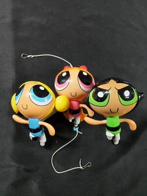Powerpuff Girls Flying Ceiling Hanging Screaming Squadron 2000 3D Suspended ***