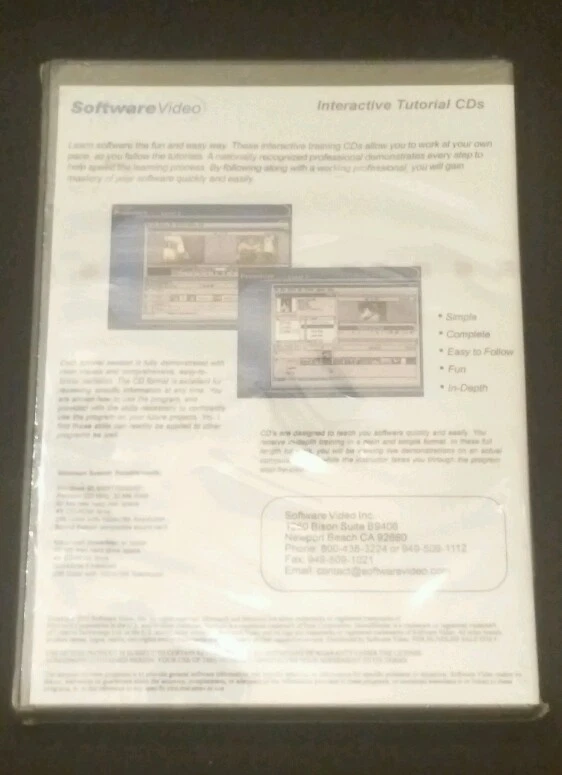 Outlook XP Instructional CD Software Video Volume One Vol. 1! Windows Macintosh! - Image 2 of 3