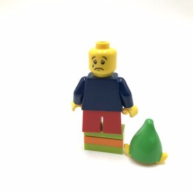 LEGO Elf Plaid Button Shirt minifigure 10245 Santa Workshop