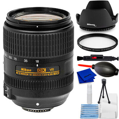 Nikon AF-S DX NIKKOR 18-300mm f/3.5-6.3G ED VR Lens 2216 + UV Filter Bundle  18208022168 | eBay