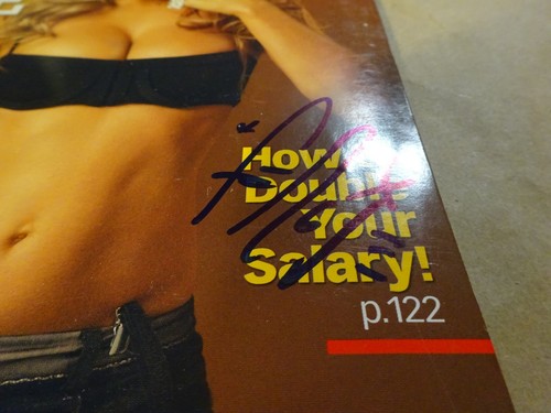 Signiertes Fergie Autogramm Maxim Magazin JSA COA - Bild 5 von 9