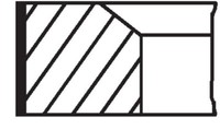 Mahle 022 23 N0 Kolbenringsatz FüR Dacia Passend FüR Nissan Renault