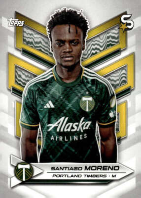 SANTIAGO MORENO 2024 Topps MLS Superstars #149 Soccer  ID:119162