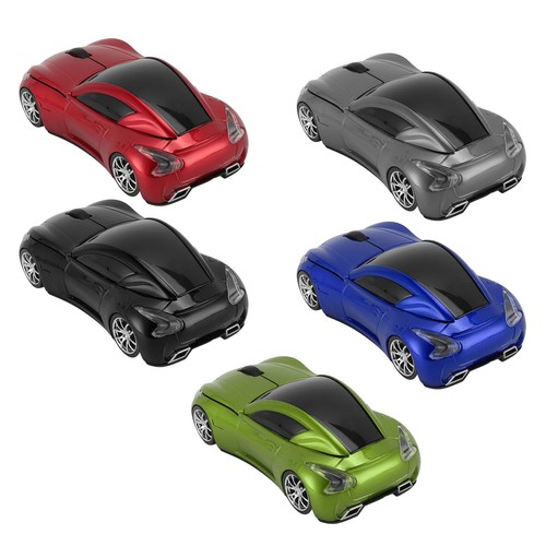 Sport Car Shape Wireless Mouse 1600 DPI Optical Sensor Mice 2.4 GHz USB Rece TPG - Picture 22 of 34