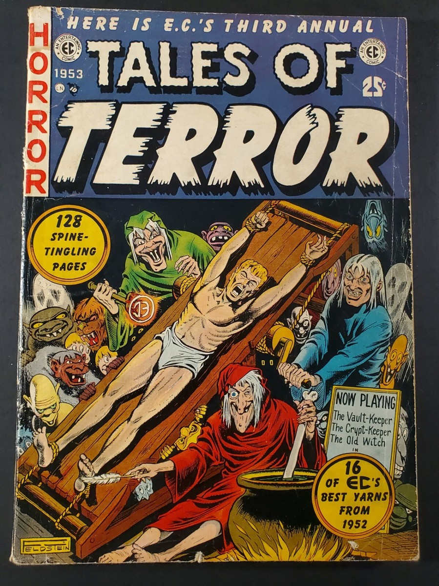 Tales of Terror Annual #3 - Rare Pre-Code Horror w/ Good Color