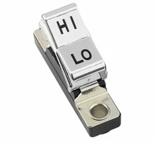 1972-1981 FX FLH SPORSTER HANDLEBAR HI LO SWITCH CHROME BLACK LETTERS 