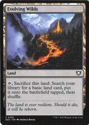 Evolving Wilds C Commander: Edge of Eternities 158 NM