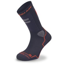 Rollerblade Men's High Performance Inline Skating Socks - Black/Red - Small