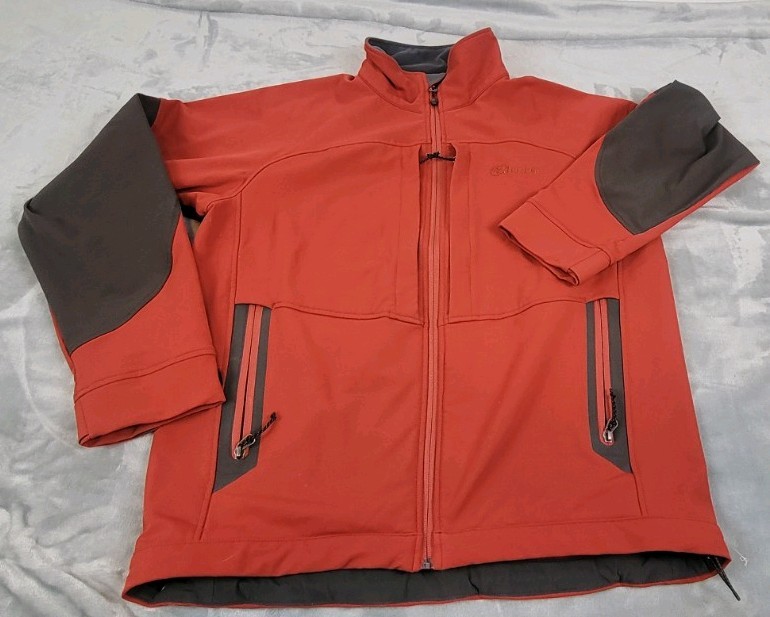 Cloudveil Softshell Jacket Mens Size medium Orang… - image 1