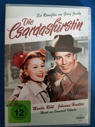 DVD Die Csardasfürstin mit Marika Rökk und Johannes Heesters