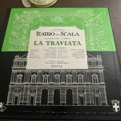 Sealed Vinyl Teatro alla Scala Giuseppe Verdi La Traviata Tullio Serafin BL 3545