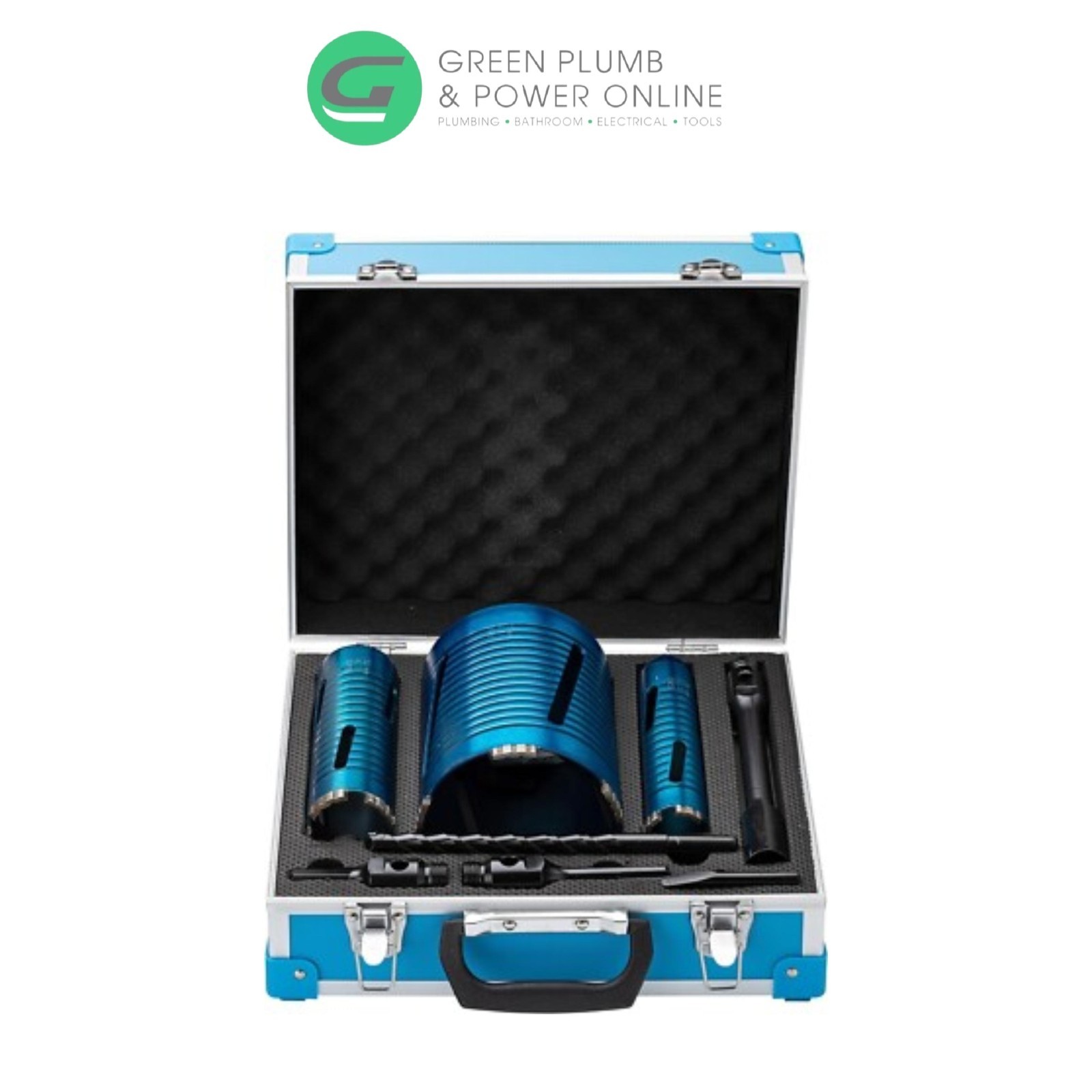 OX Spectrum Trade 3 Piece Diamond Core Drill Bit & Accessories Set XL3