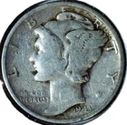 1943 P MERCURY DIME - 90% SILVER - 17.9 mm - 2.50 g - DM 101