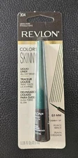 Revlon ColorStay Skinny Liquid Eyeliner - GREEN SPARK  #304 - New / Sealed