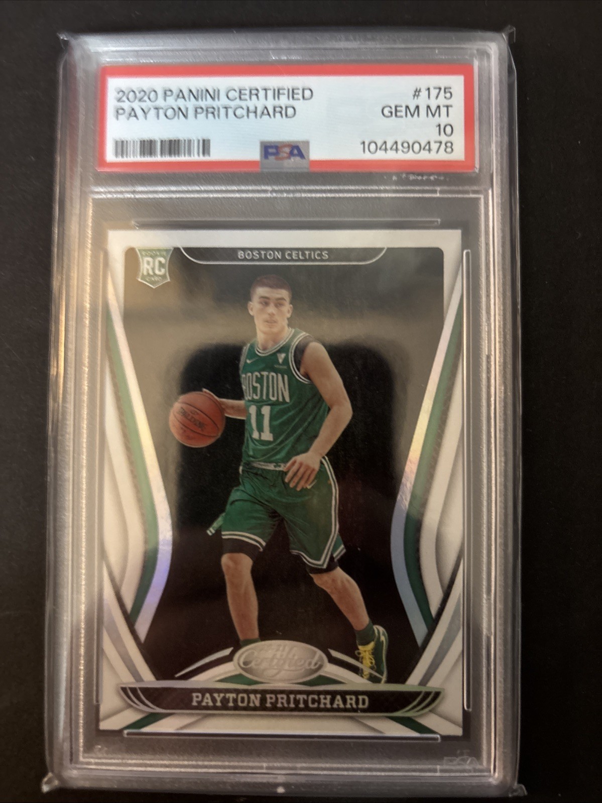 2020-21 Panini Certified - Payton Pritchard #175 (RC)