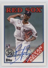 2023 Topps Series 2 1988 Topps Baseball Auto Brayan Bello 88ba-bbe Auto 0ir7