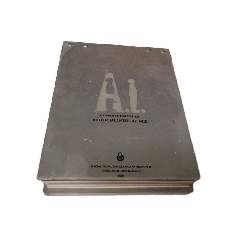 2001 A.I. industrial Light+Magic Note Pad And pen Crew Gift
