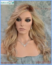 Miles of Style Lace Front Heat Friendly Monopart Wig Raquel Welch SS1488 ROOTED