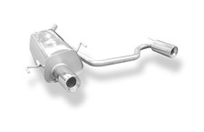 FOX Endschalldämpfer je 1x90mm gerollt gerade für Opel Tigra B Twin Top ab Bj 04