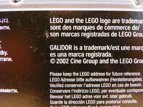 2002 LEGO Galidor Nick Deluxe Defenders of the Outer Dimension #8313 New