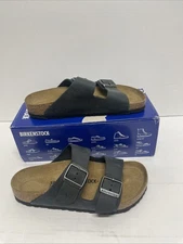 BIRKENSTOCK Arizona BS Slide Sandal Unisex Size US W7/M5 Black