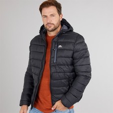 Trespass Mikail Micro Padded Hooded  Winter Puffer Jacket Coldheat insulation