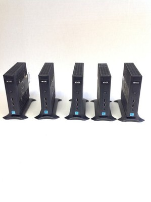 Lot Of 5 Dell Wyse DX0Q Thin Clients PC w/Stand,No AC,WORKING FREE SHIPPING, QTY