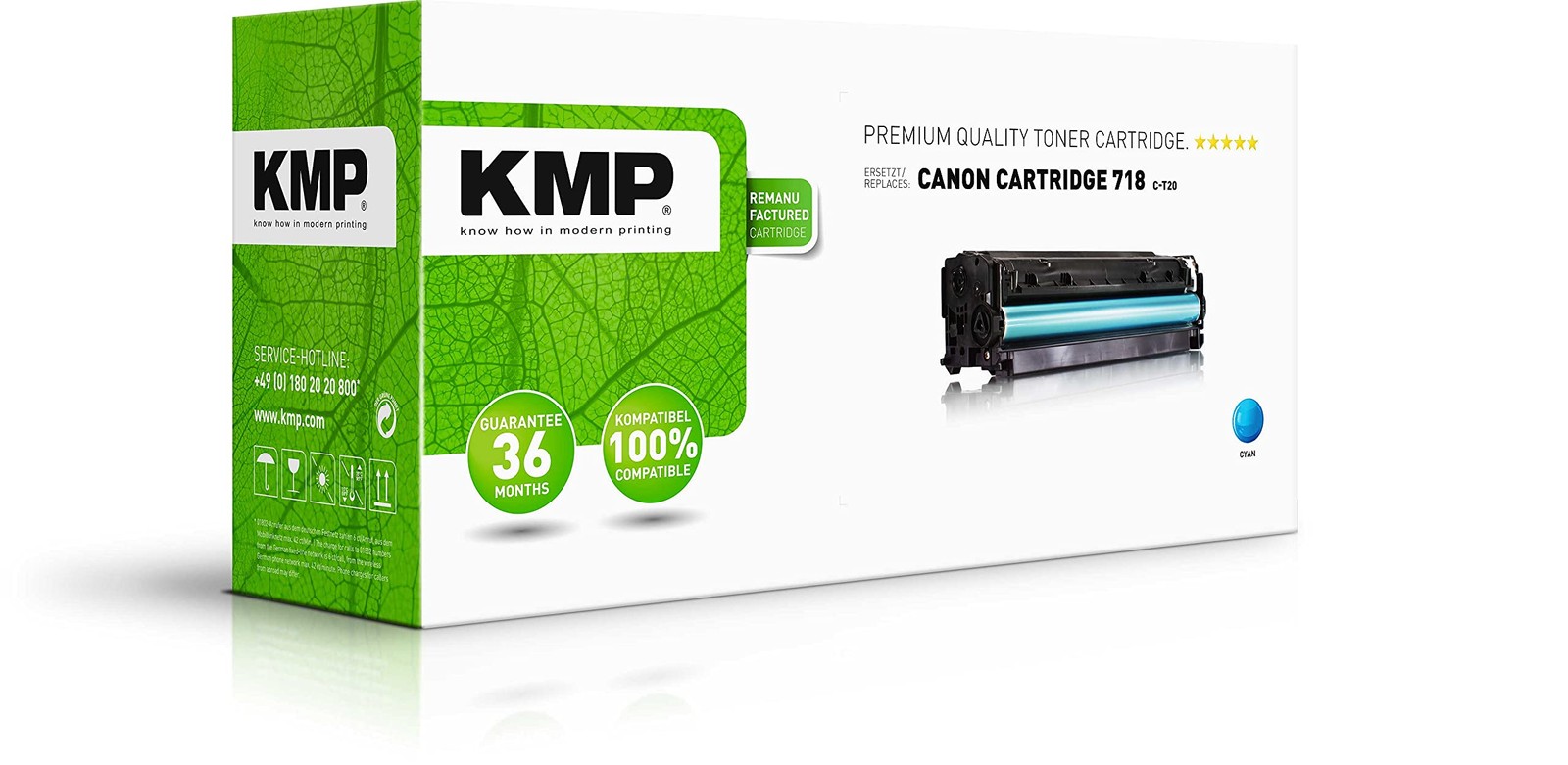 KMP C-T20 12181003 718C Laser Cartridge cyan 20390₽