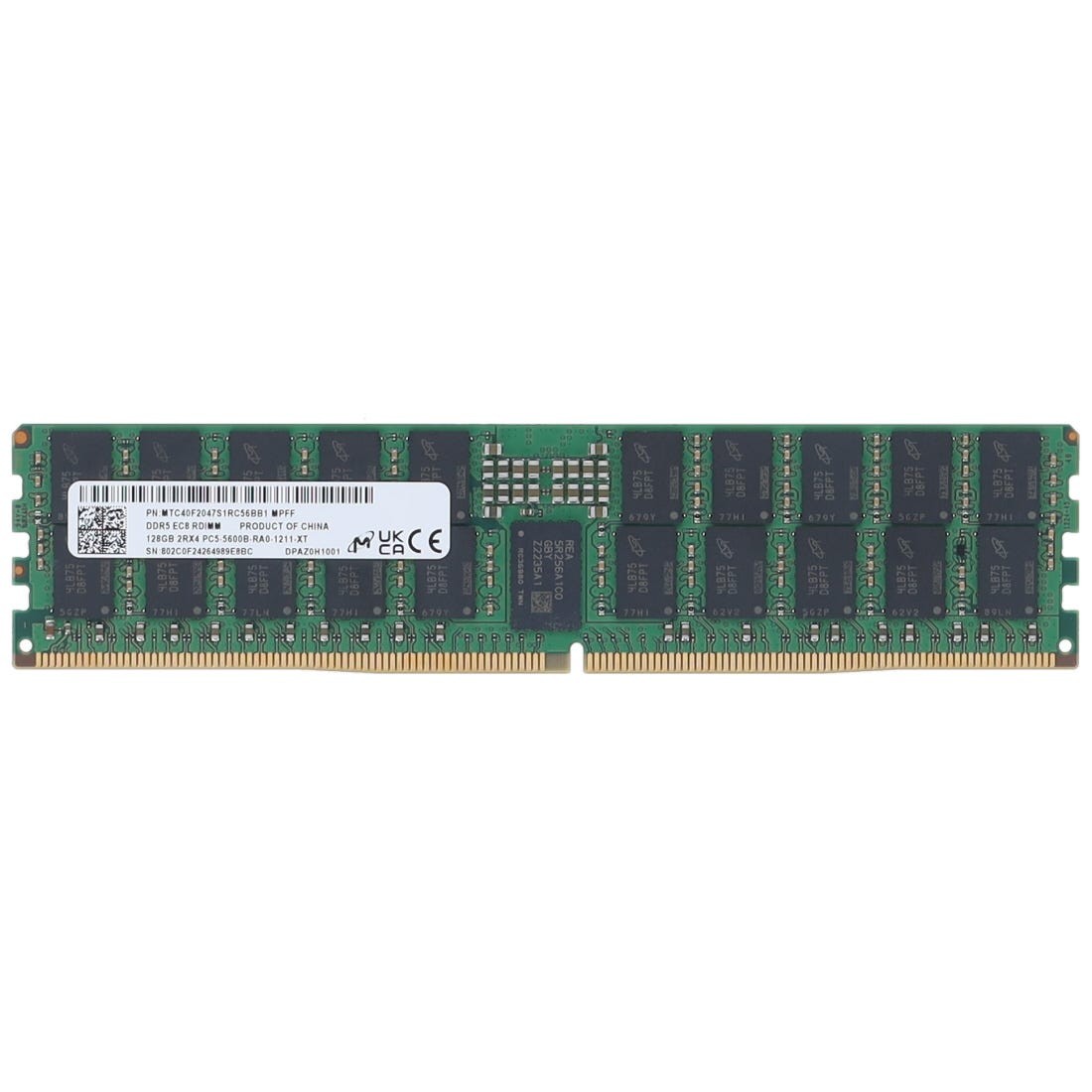 Micron P69976-B21 128GB 2Rx4 PC5-44800B-R (DDR5-5600MHz) RAM - 1yr Wty