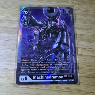 Machinedramon Digimon TCG BT2-066 English SR