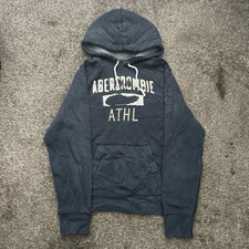 Vintage Abercrombie  Fitch Faded Distressed Pullover Hoodie
